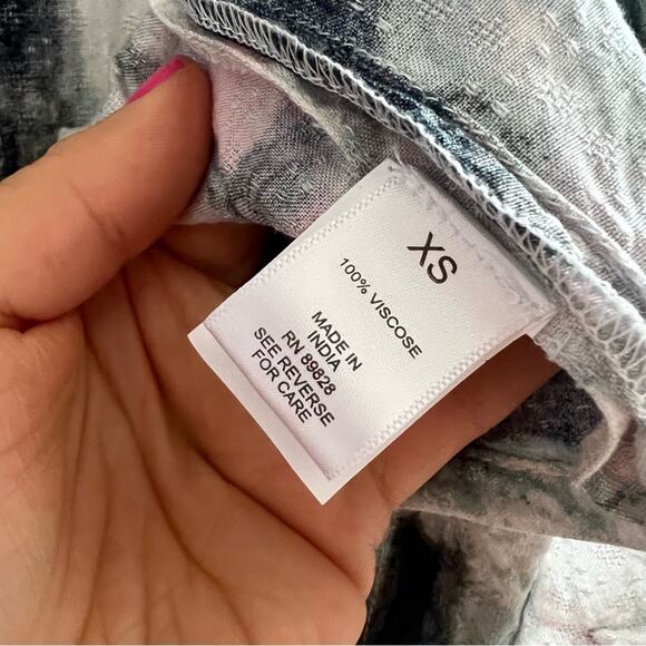 Haute Hippie Tribe 'Ariel' Woven Hi-Low Cardigan Boho Artsy XS - Picture 8 of 11